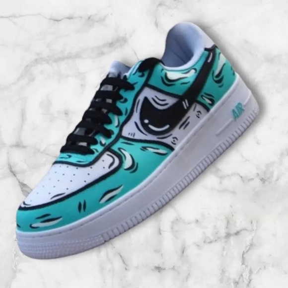 Painted Custom Air Force One Nike AF1 Stylish Cool Trending